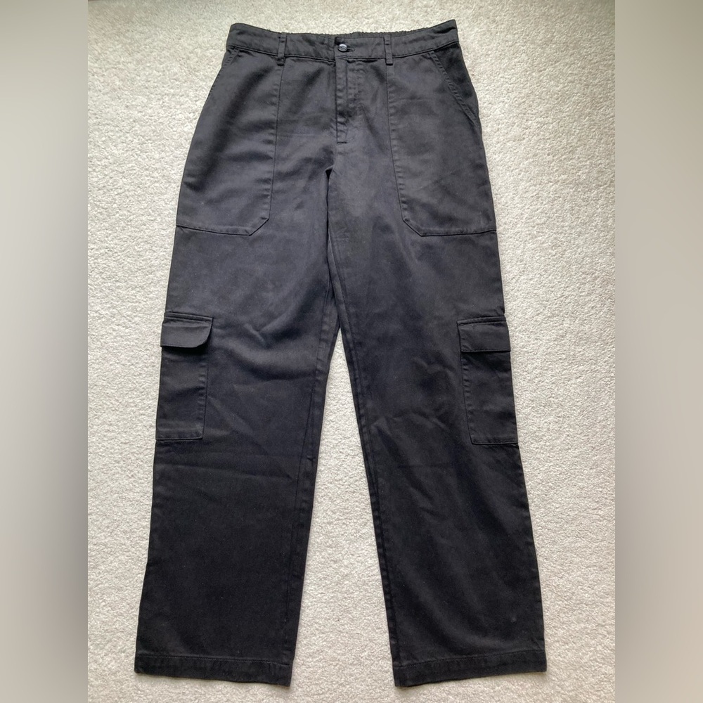 YFB Young Fabulous & Broke black cargo pants